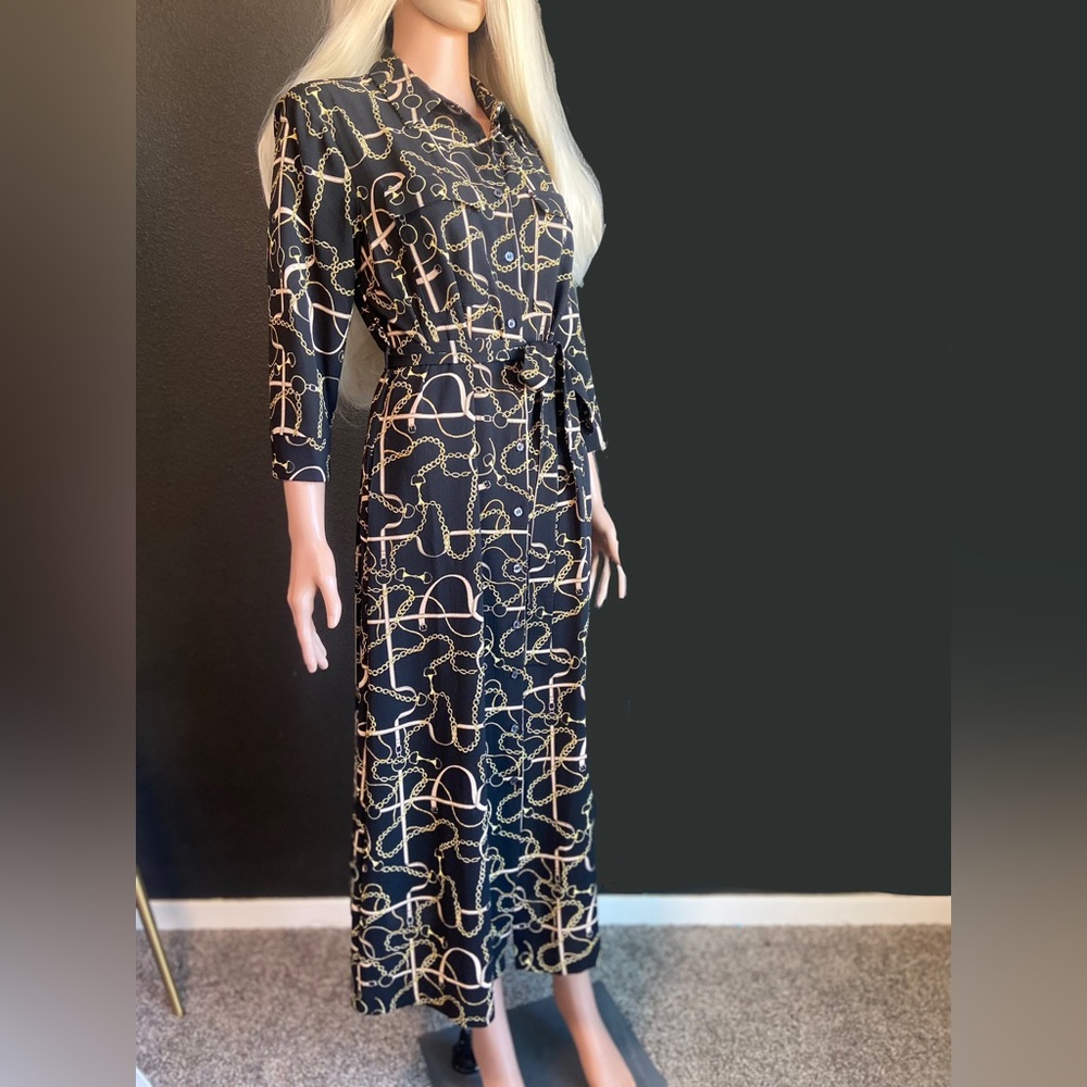 Donna Morgan Chainlink Dress 8